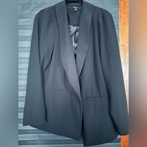Torrid Black Blazer, like new!